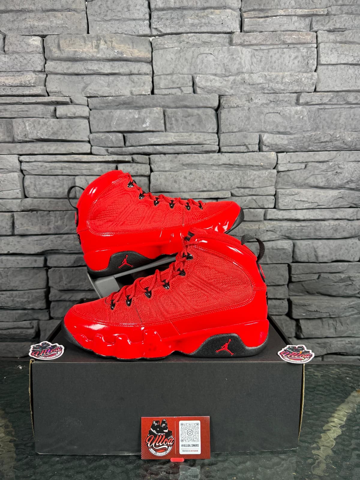 jordan retro 9 “Chile red”