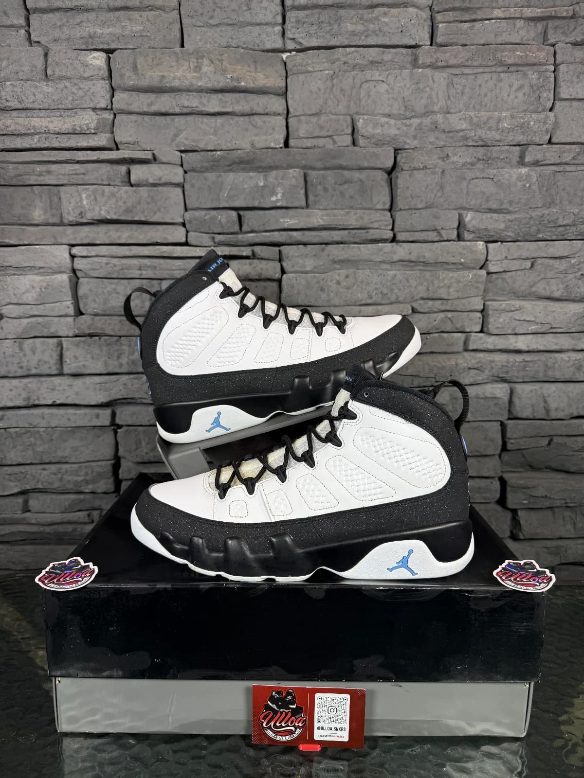 jordan retro 9 “university blue”