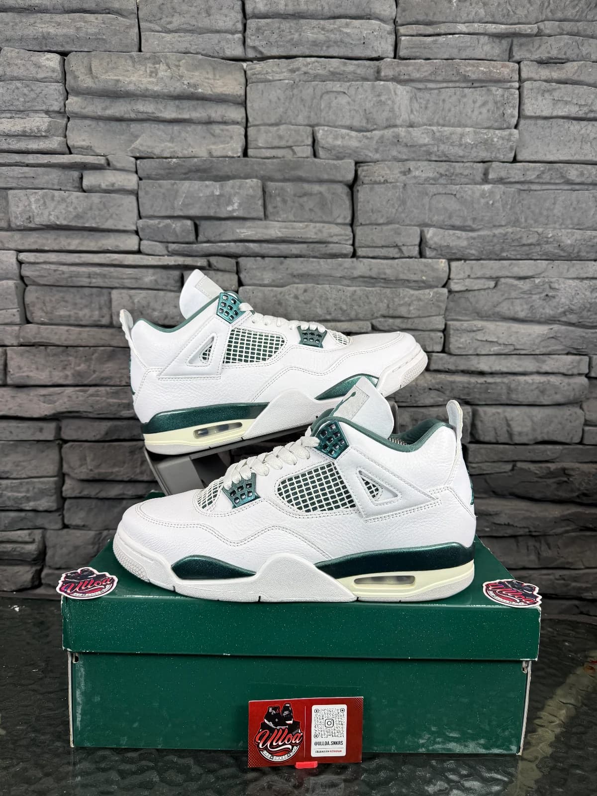 jordan retro 4 “oxidized green”