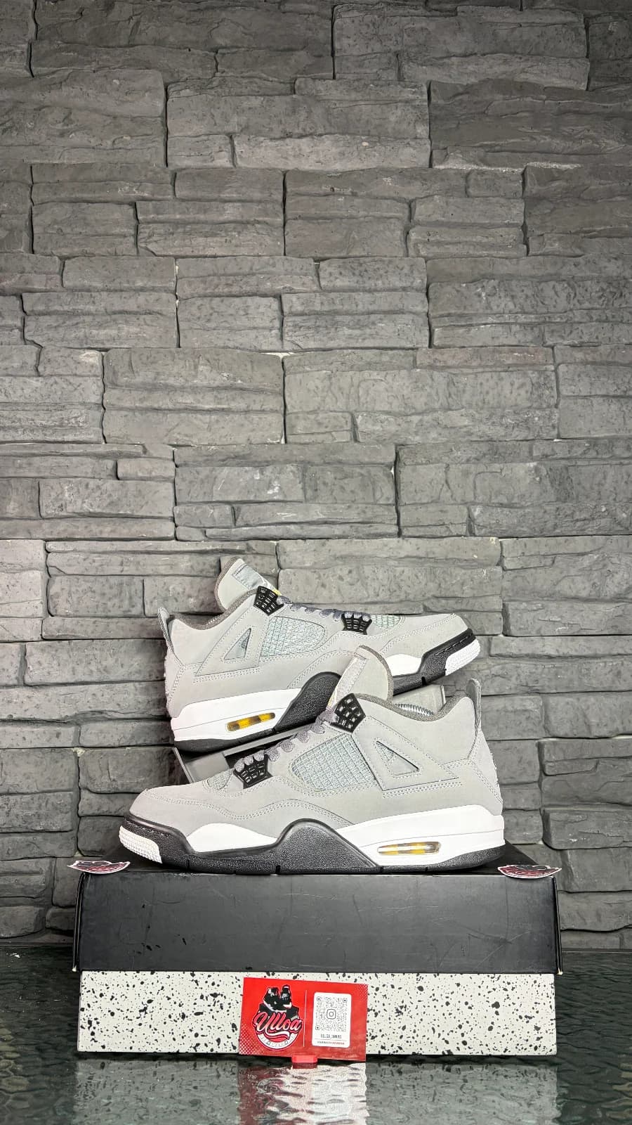 jordan retro 4 “cool grey”