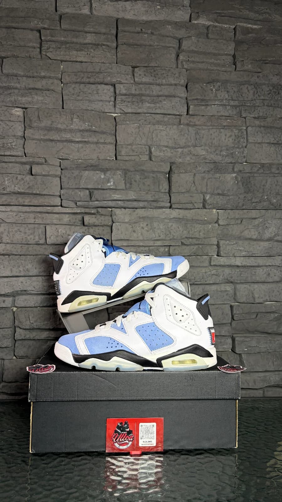 jordan retro 6 “unc”