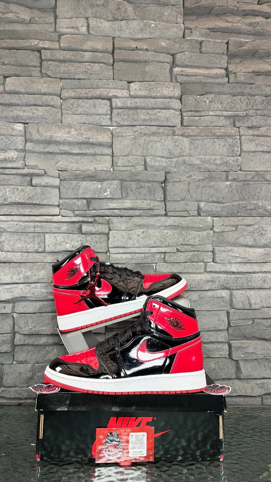jordan retro 1 “patent bred”