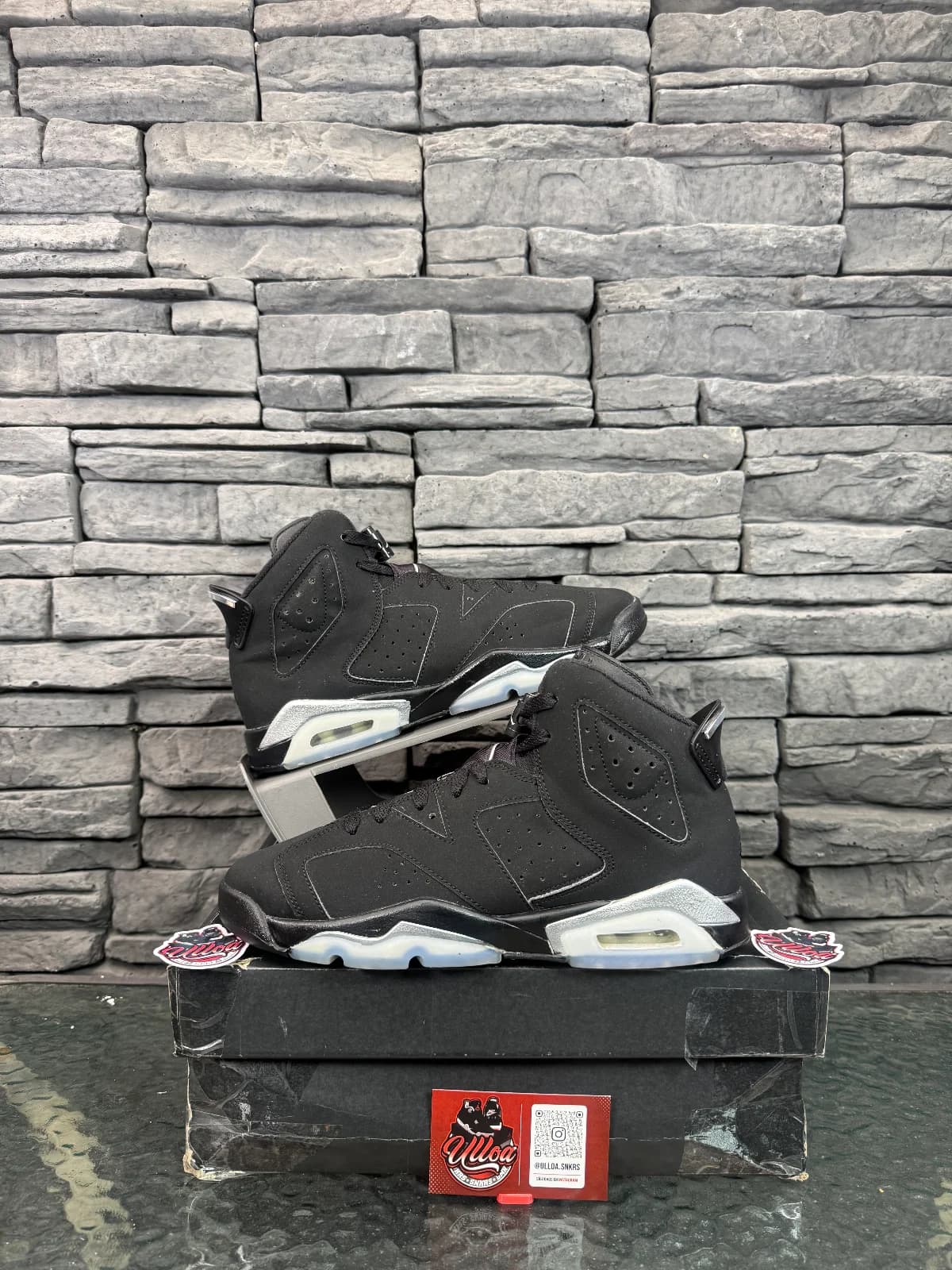 jordan retro 6 “chrome”