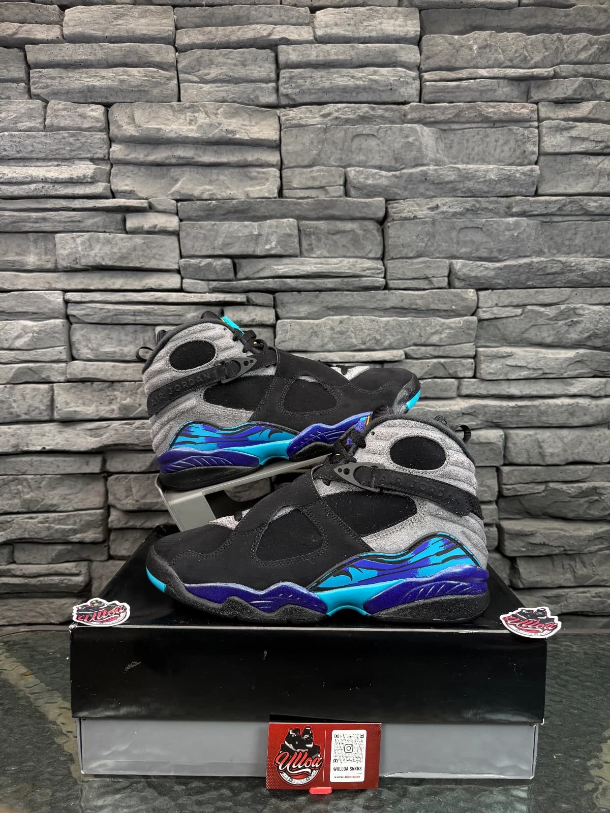 jordan retro 8 “Aqua”