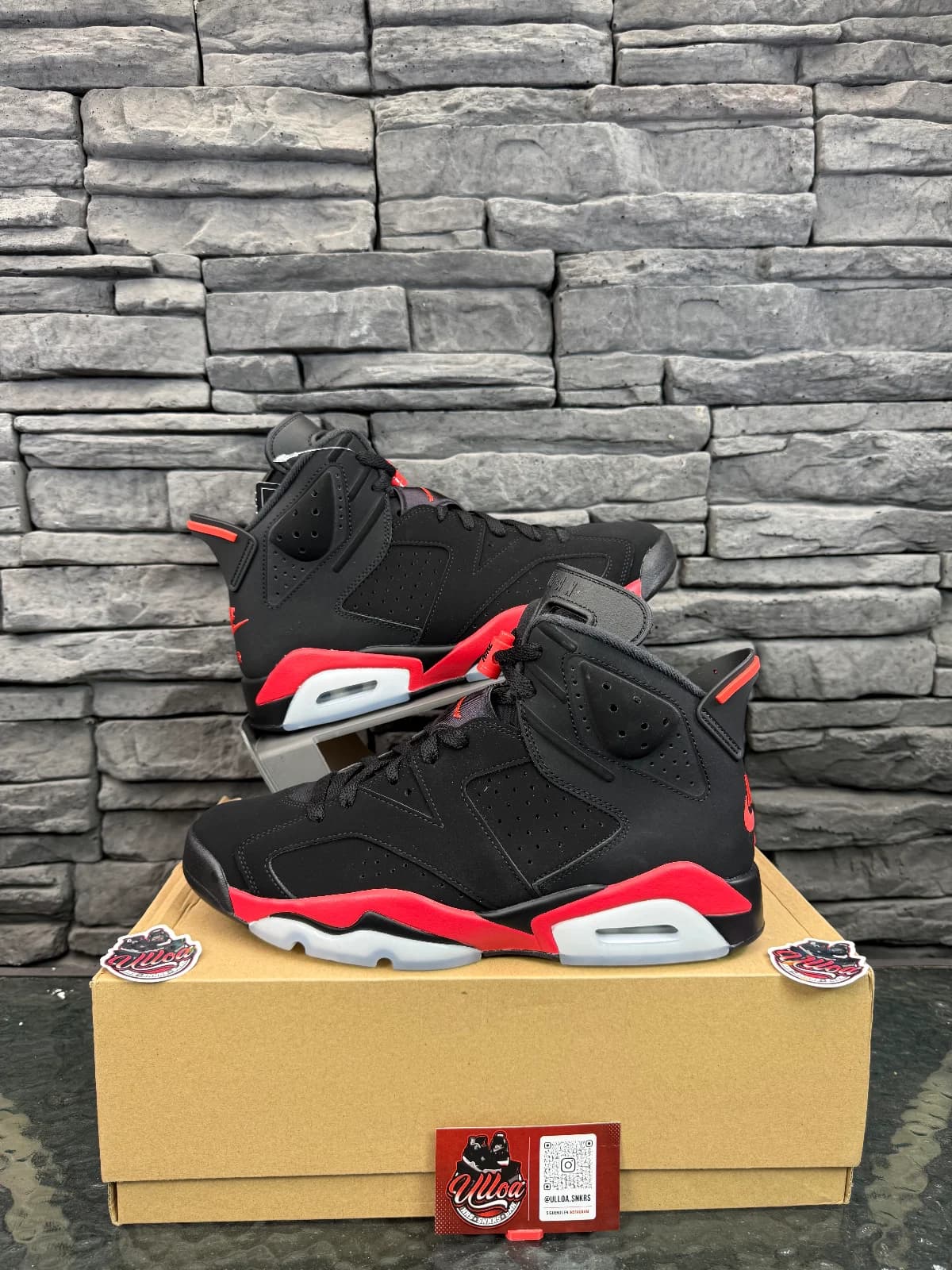 jordan retro 6 “infrared salesman”