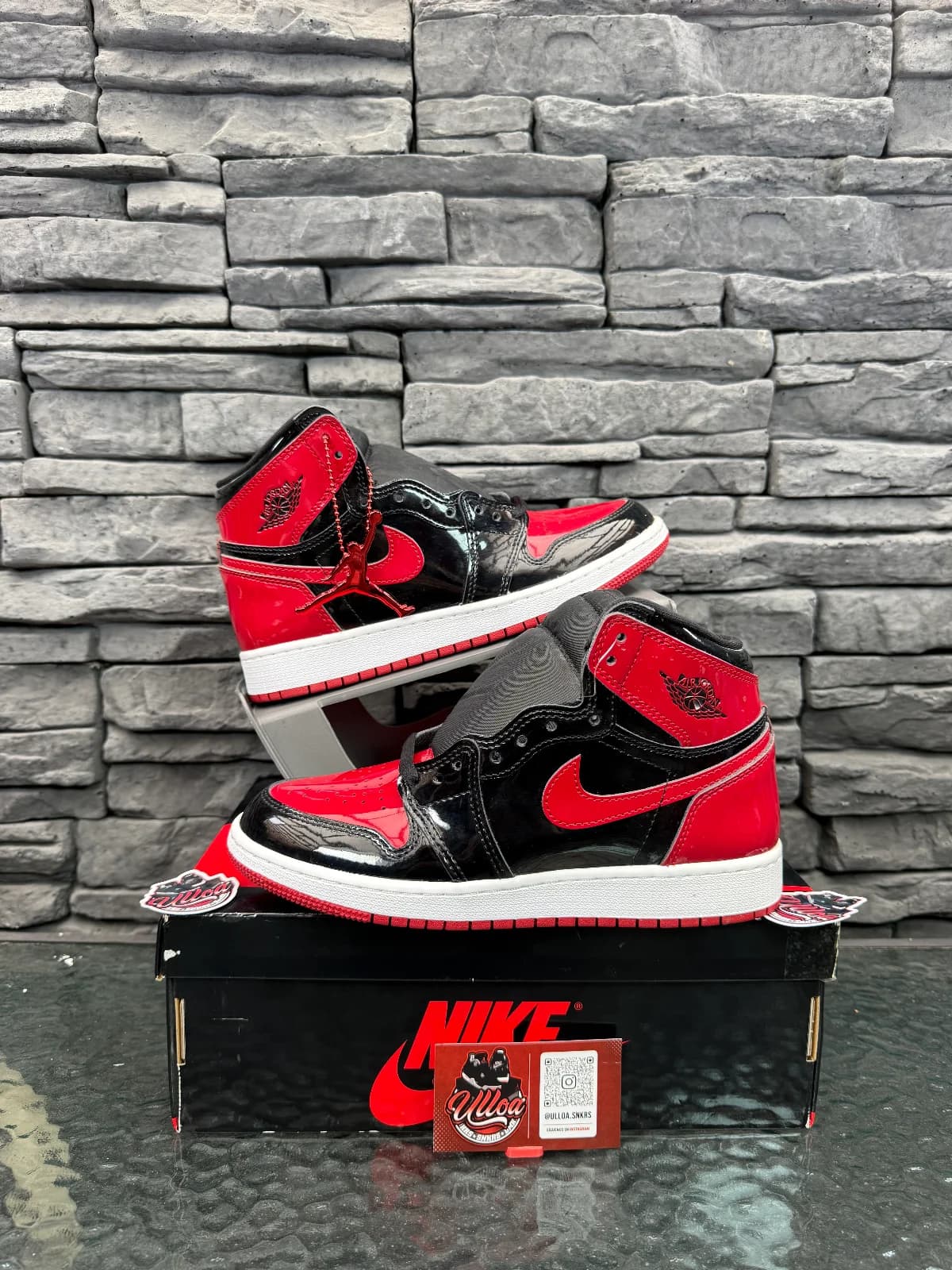 jordan retro 1 “patent bred”