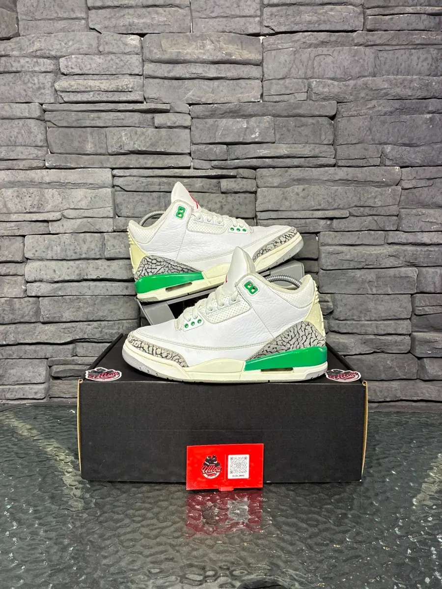 Jordan 3 Retro "Lucky Green"